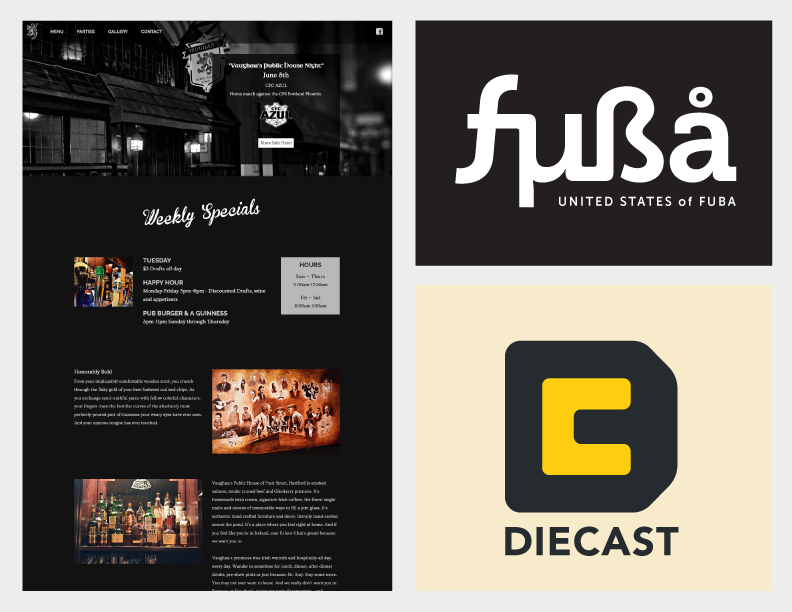 Darcy St.Onge Portfolio Work Front-end Developer Graphic Design Web Design